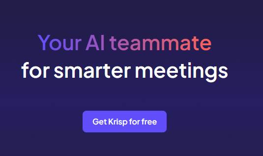 Krisp Sign Up